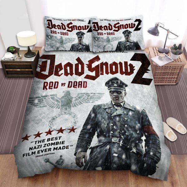 Dead Snow 2: Red Vs. Dead (2014) Movie Poster Fanart Duvet Cover Bedroom Sets Comfortable Bedding Sets
