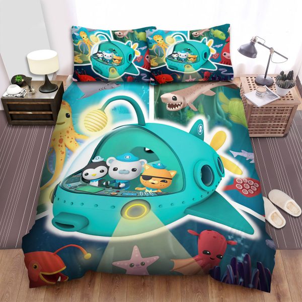 The Octonauts Exploring Three Zones Duvet Cover Bedroom Sets Comfortable Bedding Sets
