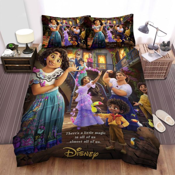 Encanto Original Movie Poster Duvet Cover Bedroom Sets Comfortable Bedding Sets