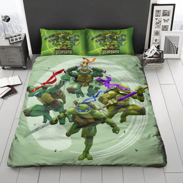 Teenage Mutant Ninja Turtles Style 1 Duvet Cover Bedroom Sets Comfortable Bedding Sets