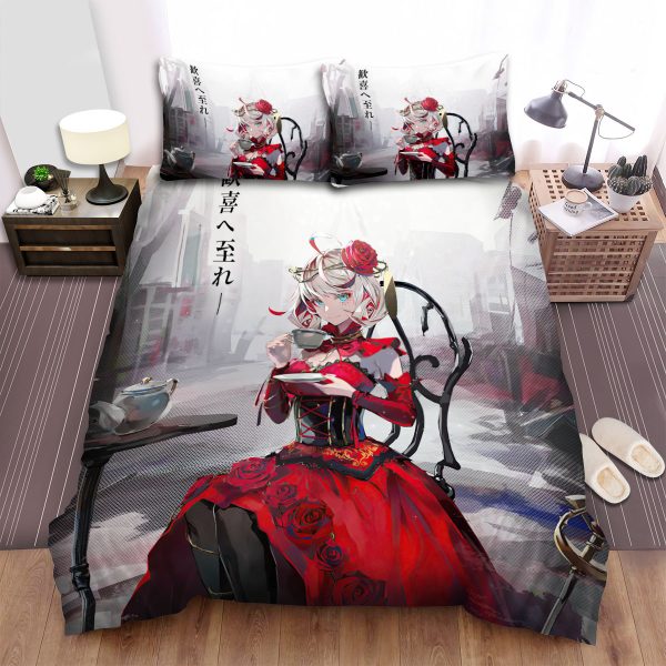 Takt Op. Destiny (2021) Poster Movie Poster Ver 2 Duvet Cover Bedroom Sets Comfortable Bedding Sets