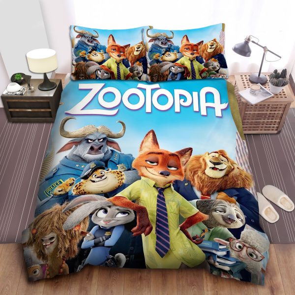 The Zootopia Crew Duvet Cover Bedroom Sets Comfortable Bedding Sets