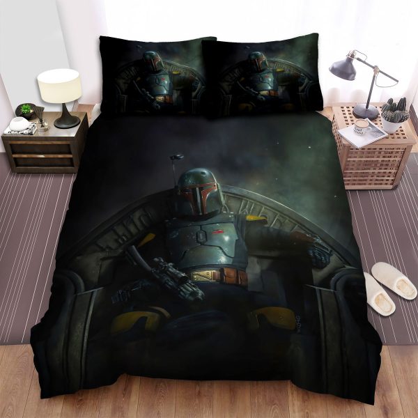 Boba Fett (2021) Movie Inspired Bedding Set: Comforter, Duvet Cover, Bed Sheets