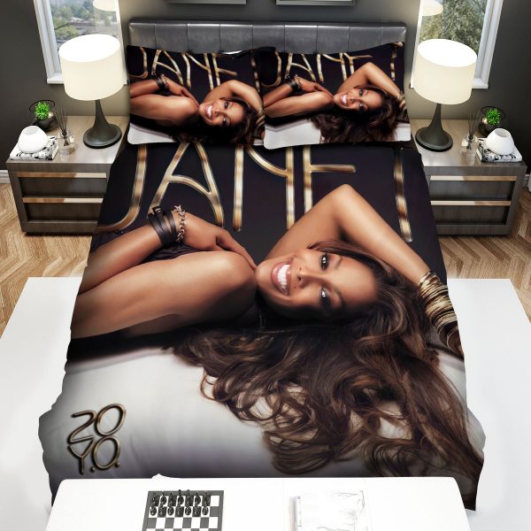 Janet Jackson 20 Y.O. Cover Duvet Cover Bedroom Sets Comfortable Bedding Sets