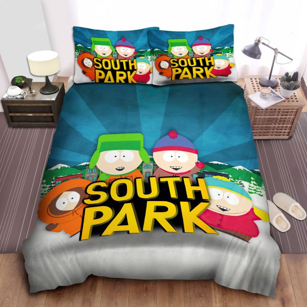 South Park Main Kids In Series Poster Duvet Cover Bedroom Sets Comfortable Bedding Sets