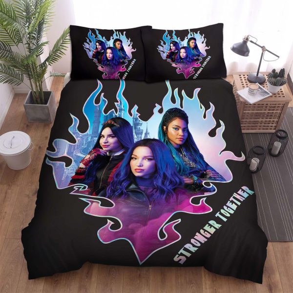Descendants Chillin Like A Villain Duvet Cover Bedroom Sets Comfortable Bedding Sets