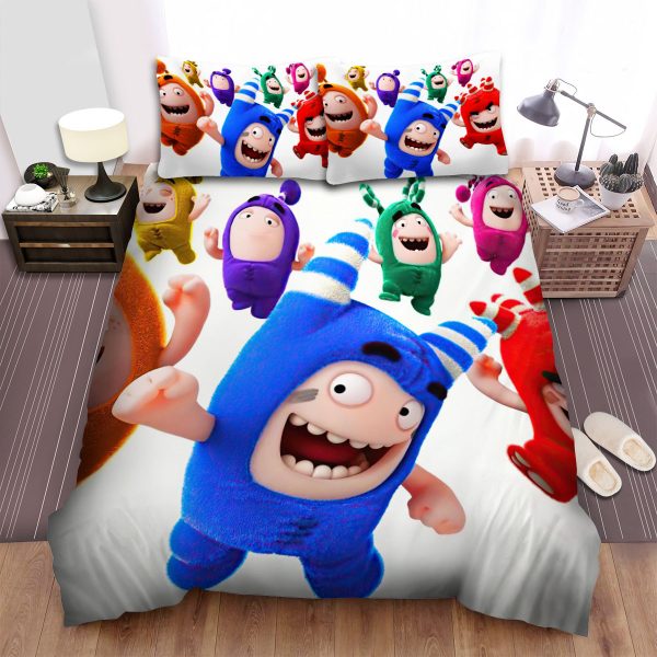 Oddbods Group Picture Duvet Cover Bedroom Sets Comfortable Bedding Sets