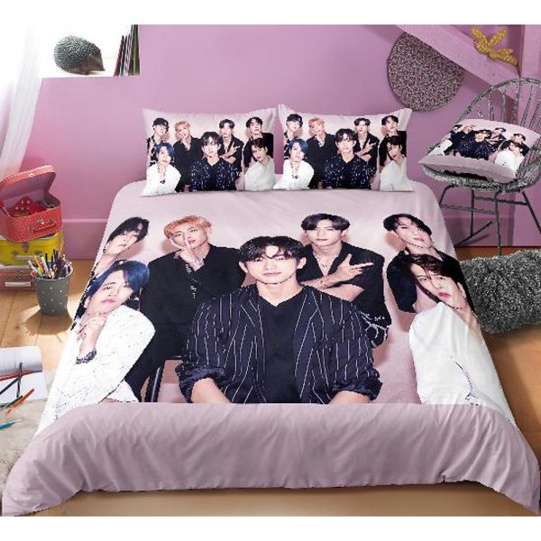 Got7 Kpop Boygroup Duvet Cover Bedroom Sets Comfortable Bedding Sets