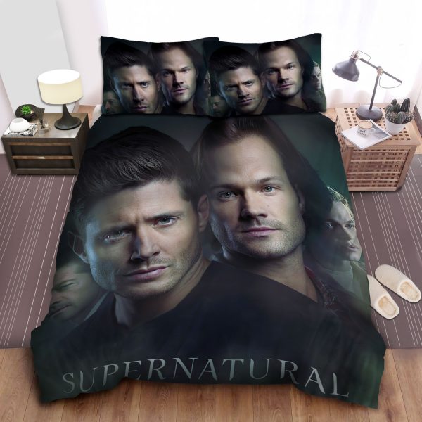 Supernatural Final Seven Episodes Promo Art Duvet Cover Bedroom Sets Comfortable Bedding Sets
