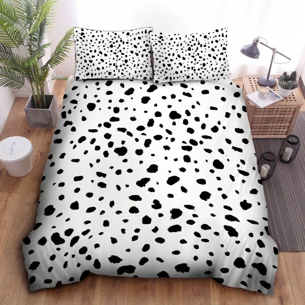 Miss Monroes Dalmatian-Inspired Duvet Cover Bedding Set