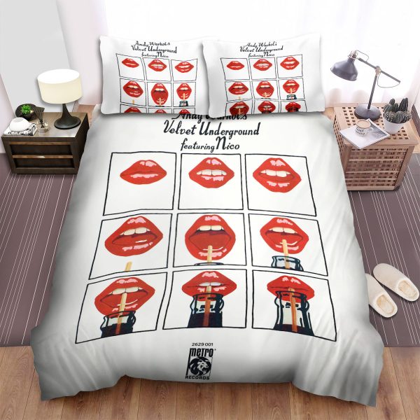 The Velvet Underground Andy Warhol's Velvet Underground Featuring Nico Duvet Cover Bedroom Sets Comfortable Bedding Sets