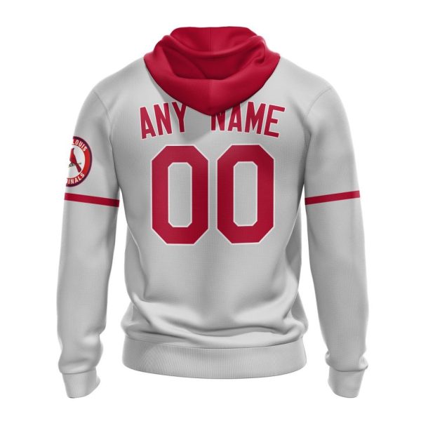 St. Louis Cardinals Personalized Alternate Design Concept Hoodie - Image 2