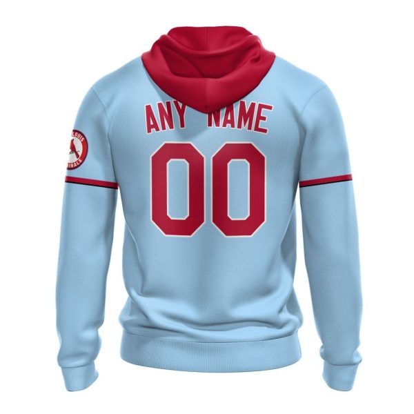 St. Louis Cardinals Personalized Alternate Design Concept Hoodie - Image 2