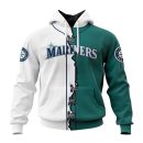 Seattle Mariners Personalized Mix Jersey Hoodie