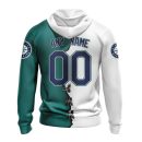 Seattle Mariners Personalized Mix Jersey Hoodie