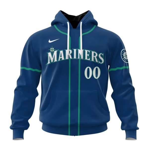 Seattle Mariners Personalized Alternate Design Concept Hoodie