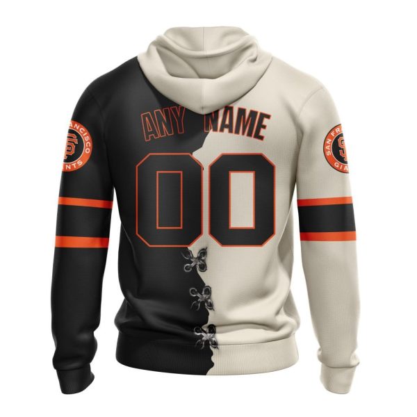 San Francisco Giants Personalized Mix Jersey Hoodie - Image 2
