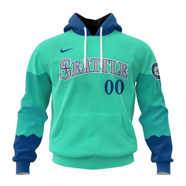 Seattle Mariners Personalized Alternate Design Concept Hoodie