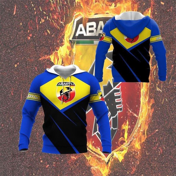Abarth Shirt Fan Gift 10, Style Unisex 3d Hoodie Zip Hoodie