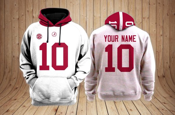 Alabama Crimson Tide NCAA Custom 3D Hoodie PT24061