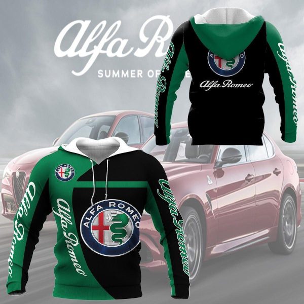 Alfa Romeo Shirt Fan Gift 192, Style Unisex 3d Hoodie Zip Hoodie