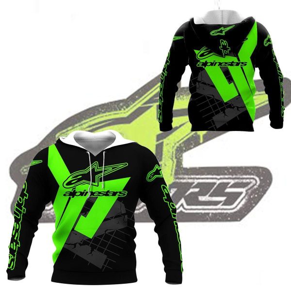 Alpinestars Shirt Fan Gift 194, Style Unisex 3d Hoodie Zip Hoodie