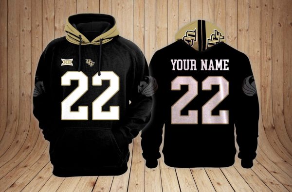 UCF Knights Football Custom 3D printed Sweatshirt, Hoodie, Zipped Hoodie