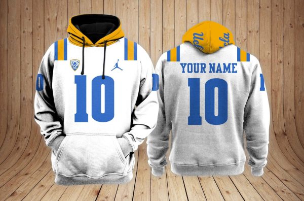 UCLA Bruins Football Custom 3D printed Sweatshirt, Hoodie, Zipped Hoodie