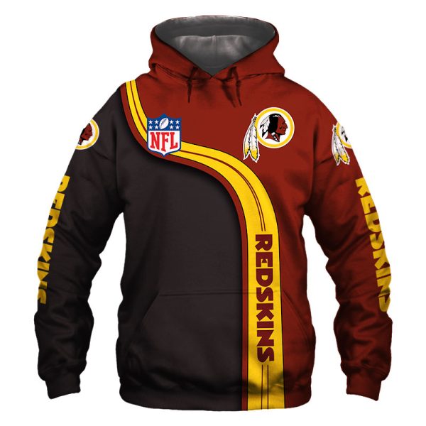 Washington Commanders Old Logo V2 NFL Football Team Hoodie