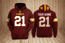 Washington Commanders NFL Team 3D Hoodie