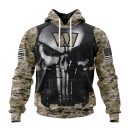 Washington Commanders Punisher Amor NFL Football Team Hoodie