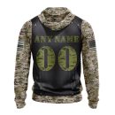 Washington Commanders Punisher Amor NFL Football Team Hoodie