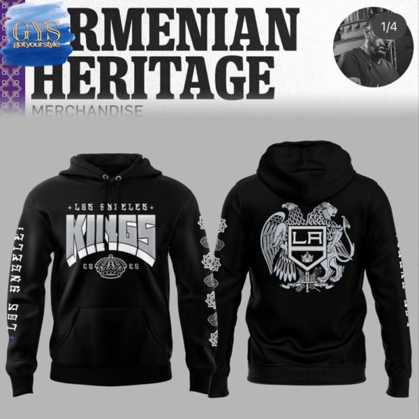 LA Kings Armenian Heritage 2025 Limited Edition Hoodie