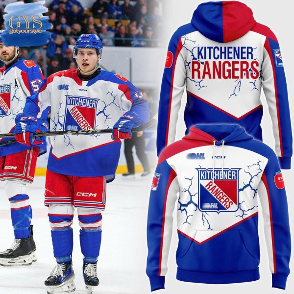 Kitchener Rangers New Uniform 2025 Limited Edition Hoodie