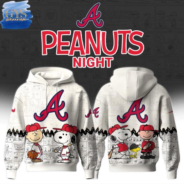 Atlanta Braves Peanuts Night Special Edition Hoodie