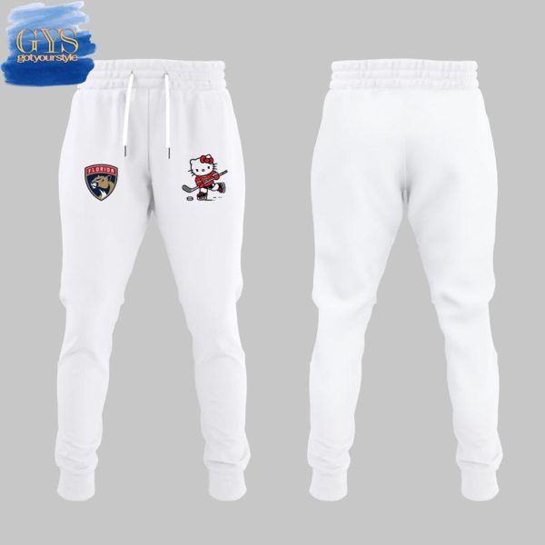 Florida Panthers Hello Kitty 2025 Limited Edition Hoodie - Image 4