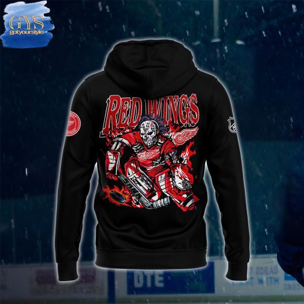 Detroit Red Wings 2025 SANA Night Premium Limited Pullover Hoodie - Image 3