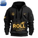 Philadelphia Eagles NFC East Division Champions 2024 Half Zip Hoodie