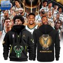 Milwaukee Bucks 2024 NBA In Season Tournament Champions Quarter Zip Hoodie