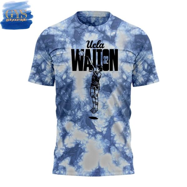 UCLA Basketball Bill Walton Tie-Dye T-Shirt - Image 2