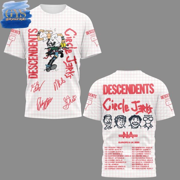 Descendents Circle Jerks 2025 Tour Shirt - Image 2