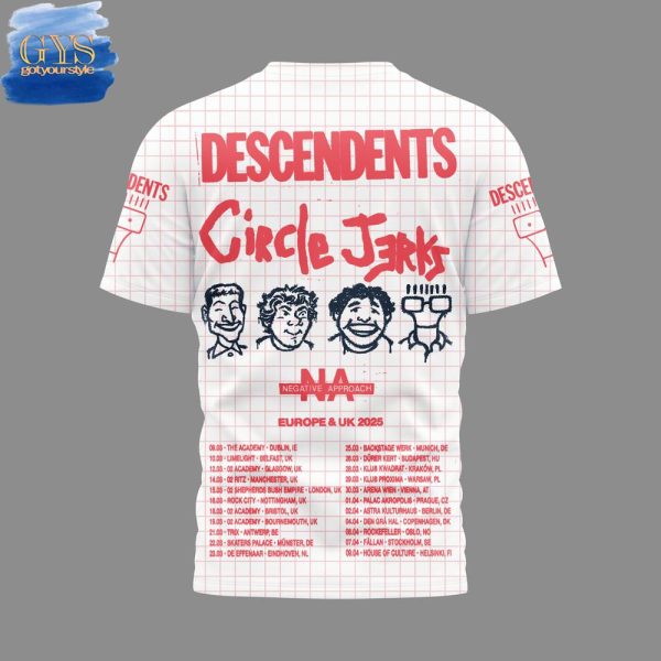 Descendents Circle Jerks 2025 Tour Shirt - Image 4
