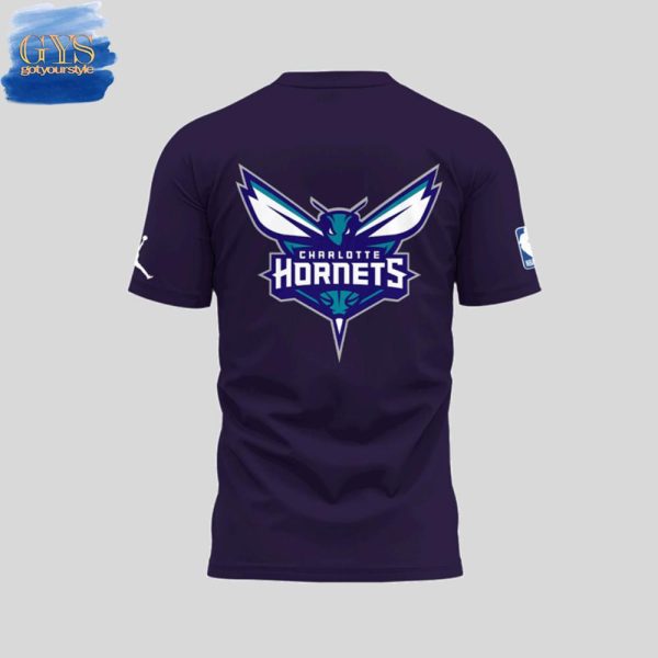 Charlotte Hornets x YEET 2025 Limited Edition T-Shirt - Image 3