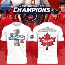 Canada Team Champions 4 Nations Face Off 2025 T-Shirt