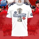Canada Team Champions 4 Nations Face Off 2025 T-Shirt