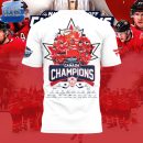 Canada 4 Nations Face Off 2025 Champions Unisex Shirt
