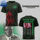 Tyler The Creator Chromakopia Tour 2025 Schedule List Shirt