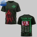 Tyler The Creator Chromakopia Tour 2025 Schedule List Shirt