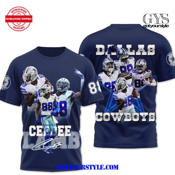 Dallas Cowboys Ceedee Lamb Shirt - Image 2