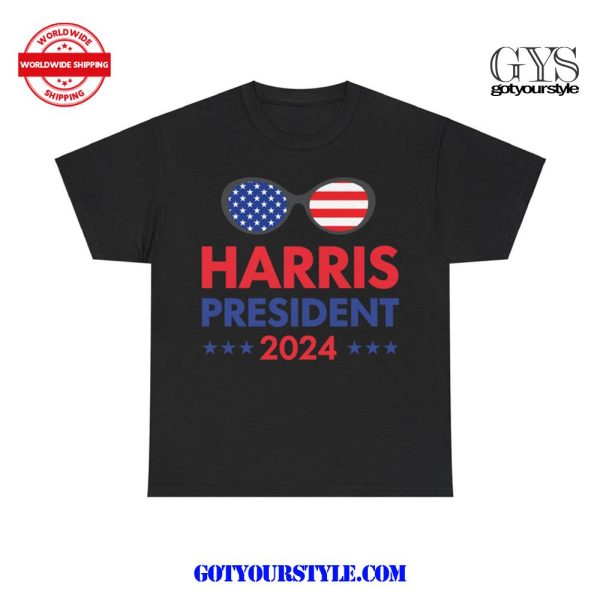 Cool Harris President 2024 T-Shirt - Image 4